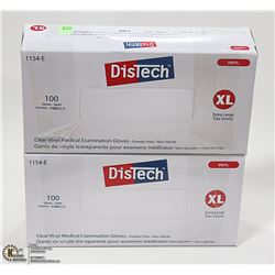 2 BOXES OF DISTECH XL MEDICAL EXAMINTATION