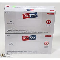 2 BOXES OF DISTECH XL MEDICAL EXAMINTATION