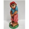 Image 1 : GOLFING MONKEY STATUE 15" TALL
