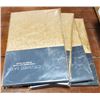 Image 1 : 4 CRUSHED SATIN CHAIR SLIP COVERS NEW