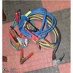 3 AUTOMOTIVE BOOSTER CABLES