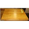 Image 1 : BAMBOO CUTTING BOARD, 21 X 17