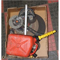 FLAT OF ASSORTED TOOLS