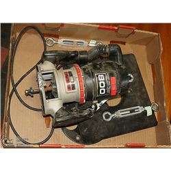 CRAFTSMAN 800 ROUTER C/W GUIDES