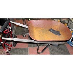 RUBBER TIRED WHEELBARROW