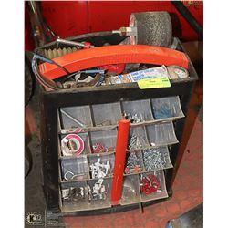 SMALL ORGANIZER WITH MISC HARDWARE