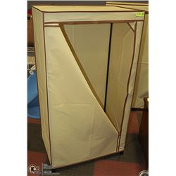 ROLLING WARDROBE STORAGE, 30 X 55 X 19