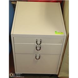 3 DRAWER ROLLING TABLE