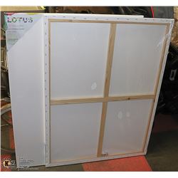 LOT OF 2 ARTISTIC PAINTING CANVASES 30" X 40"