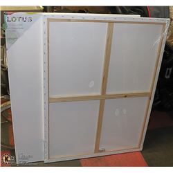 LOT OF 2 ARTISTIC PAINTING CANVASES 30" X 40"