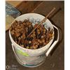 Image 1 : BUCKET OF SPIKES & CARRIAGE BOLTS 10" LONG