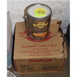 4 GALLONS CABOT TIMBERJACK STAIN COLOR AUTUMN LEAF