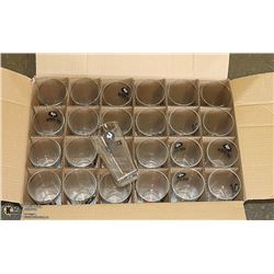 CASE OF 24 20oz BIG ROCK BEER GLASSES