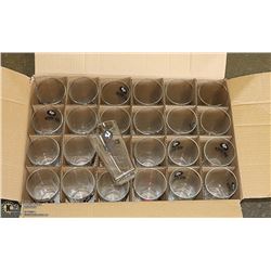 CASE OF 24 20oz BIG ROCK BEER GLASSES