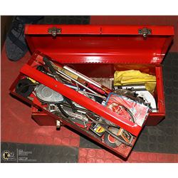 RED STEEL MASTERCRAFT LOCKABLE