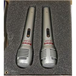 2 DAIWA LX-258 MICROPHONES