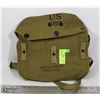 Image 1 : US ARMY LIGHTWEIGHT SERVICE MASK CANVAS BAG