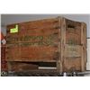 Image 1 : WOODEN POP CRATE "GRAY BEVERAGE"