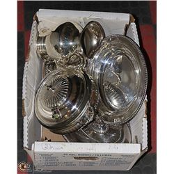 VINTAGE SILVER SERVING WARE