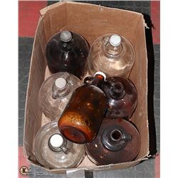 LOT OF VINTAGE WHISKEY JUGS