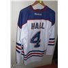 Image 1 : EDMONTON OILERS REEBOK TAYLOR HALL JERSEY SZ L