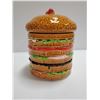 Image 1 : STACKED HAMBURGER COOKIE JAR