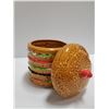 Image 2 : STACKED HAMBURGER COOKIE JAR