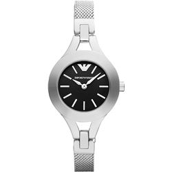 NEW EMPORIO ARMANI 28MM M-O-PEARL DIAL MSRP $256