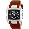 Image 1 : NEW DIESEL MIDSIZED BROWN LEATHER STRAP MSRP $249