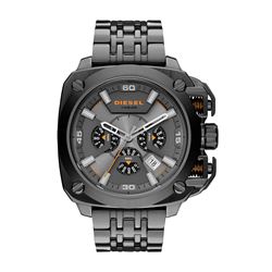 NEW DIESEL GUNMETAL POLISH 56MM 3-CHRONO MSRP $455