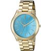 Image 3 : NEW MICHAEL KORS SLIM RUNWAY BLUE PEARL MSRP $261