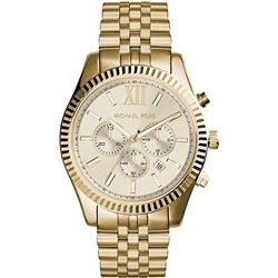 NEW MICHAEL KORS GOLD DIAL LEXINGTON MSRP $365