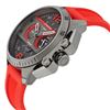 Image 3 : NEW DIESEL GUNMETAL DIAL 55MM RED BAND MSRP $342