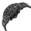 Image 7 : NEW MICHAEL KORS BLACK ION-PLATED CHRONO MSRP $371