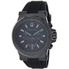 Image 1 : NEW MICHAEL KORS BLACK DIAL SILICONE STRAP