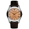 Image 1 : NEW EMPORIO ARMANI 43MM  BROWN DIAL/STRAP MSRP$477