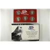 Image 2 : 2005 SILVER US 50 STATE QUARTERS PROOF SET