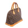 Image 3 : Louis Vuitton Monogram Canvas Leather Alma MM Handbag