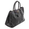 Image 1 : Prada Black Saffiano Lux Large Tote