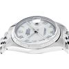 Image 7 : Rolex Mens Stainless Steel Mother Of Pearl Roman Datejust 36MM Wriswatch Datejus