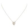 Image 2 : 0.5 ctw Diamond Necklace - 14KT White Gold