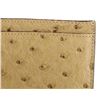 Image 8 : Gucci Beige Ostrich Card Holder Wallet