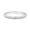 Image 1 : 0.90 ctw Diamond Ring - 14KT White Gold