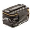 Image 1 : Chanel Black Patent Leather CC Vanity Bag
