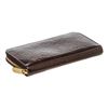 Image 4 : Louis Vuitton Amarante Vernis Monogram Zippy Wallet