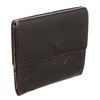 Image 3 : Louis Vuitton Black Epi Leather Elise Wallet