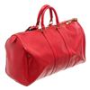 Image 3 : Louis Vuitton Red Epi Keepall 45 cm Duffle Bag