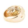Image 3 : 0.60 ctw Diamond Ring - 14KT Rose, Yellow, and White Gold