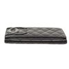 Image 4 : Chanel Black Quilted Leather Black CC Cambon Long Wallet