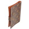 Image 1 : Louis Vuitton Monogram Canvas Leather Small Ring Agenda Cover